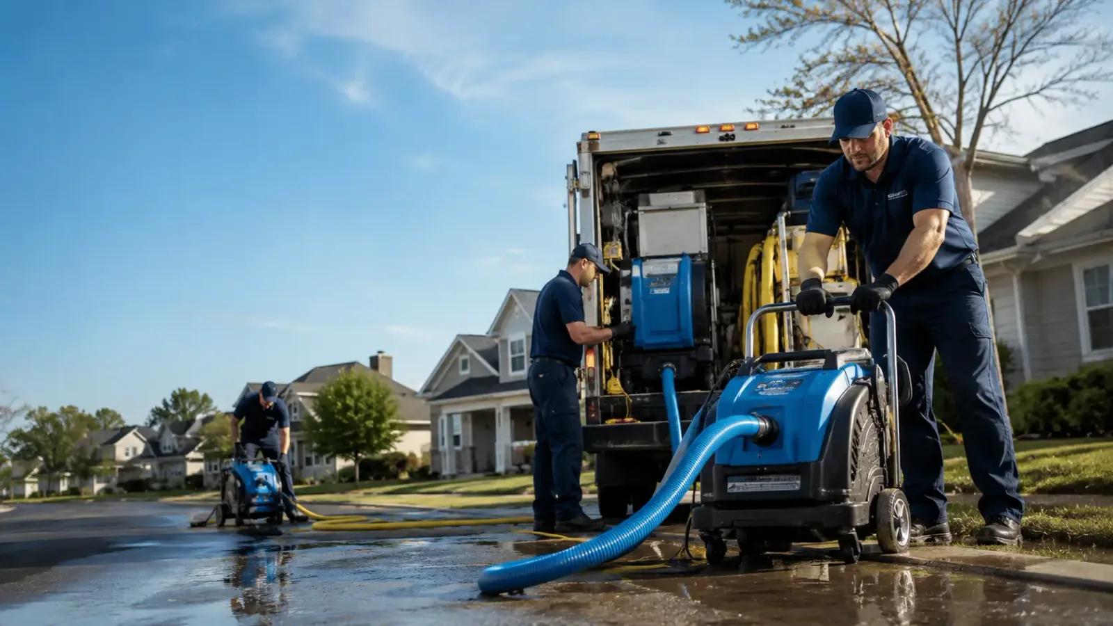 Flood Damage Cleanup in Rock View, WV
